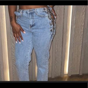Fashion Nova Chain jeans